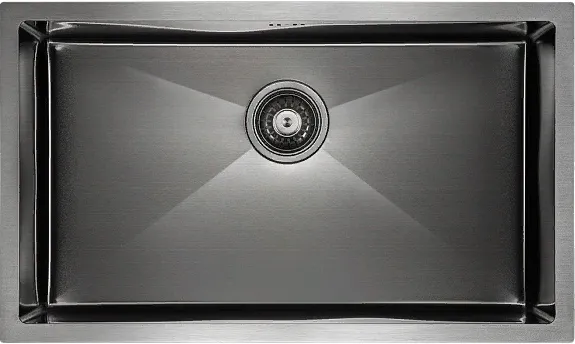 Фото товара: Paulmark NEXT 74 UNI, мойка, нержавеющая сталь, вороненая сталь