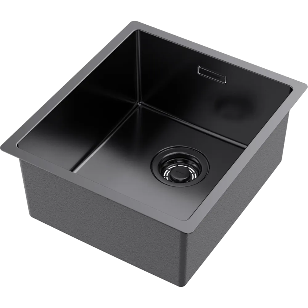 Детальное фото товара: Omoikiri Tadzava 39-U/I-GM, мойка, нержавеющая сталь/вороненая сталь