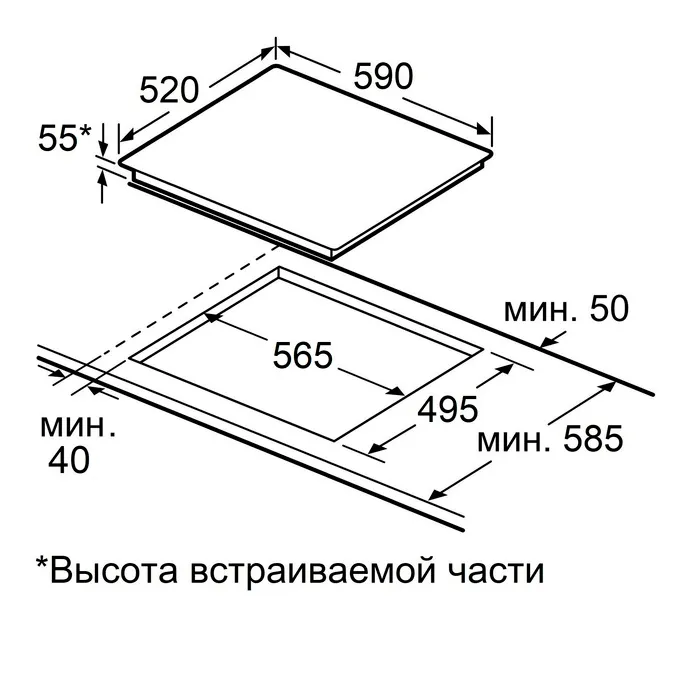 Схема встраивания
