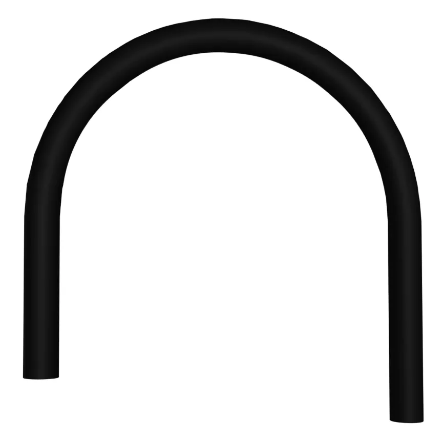 Фото товара: Paulmark Гибкий излив для смесителей, черный