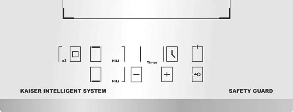 Детальное фото товара: KAISER KCT 3721 FW стеклокерамическая поверхность