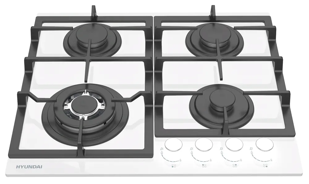 Детальное фото товара: Hyundai HHG 6436 WG газовая поверхность