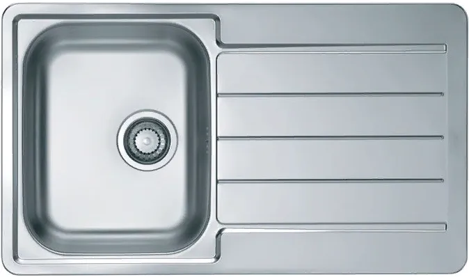 Фото товара: ALVEUS LINE 20 NAT-90, мойка, нержавеющая сталь (в комплекте с сифоном 1130551)