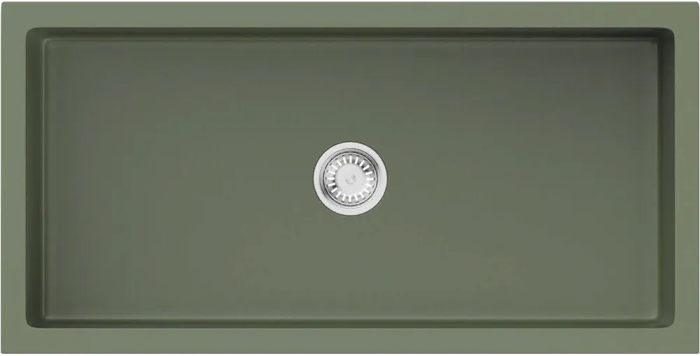 Фото товара: Omoikiri Mikura 91 OL, мойка, керамика, olive