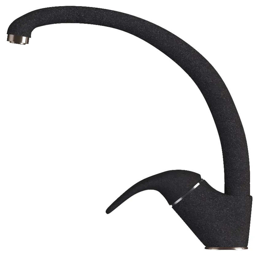 Фото товара: Polygran Высокий, смеситель, черный 16