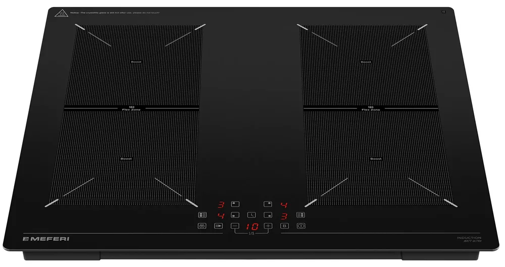 Детальное фото товара: MEFERI MIH604BK MATT ULTRA индукционная поверхность