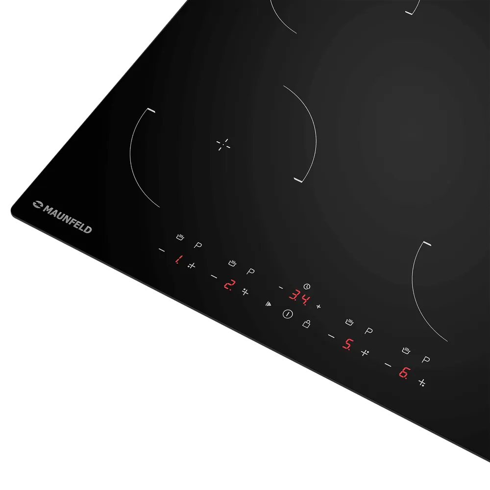 Детальное фото товара: Maunfeld CVI604EXBK индукционная поверхность