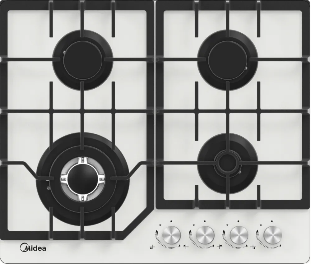 Фото товара: Midea MG643TGW газовая поверхность
