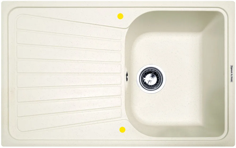 Фото товара: Zigmund & Shtain KLASSISCH 790, мойка, каменная соль  