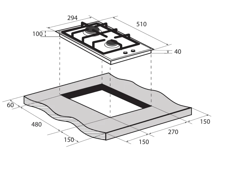 Схема встраивания
