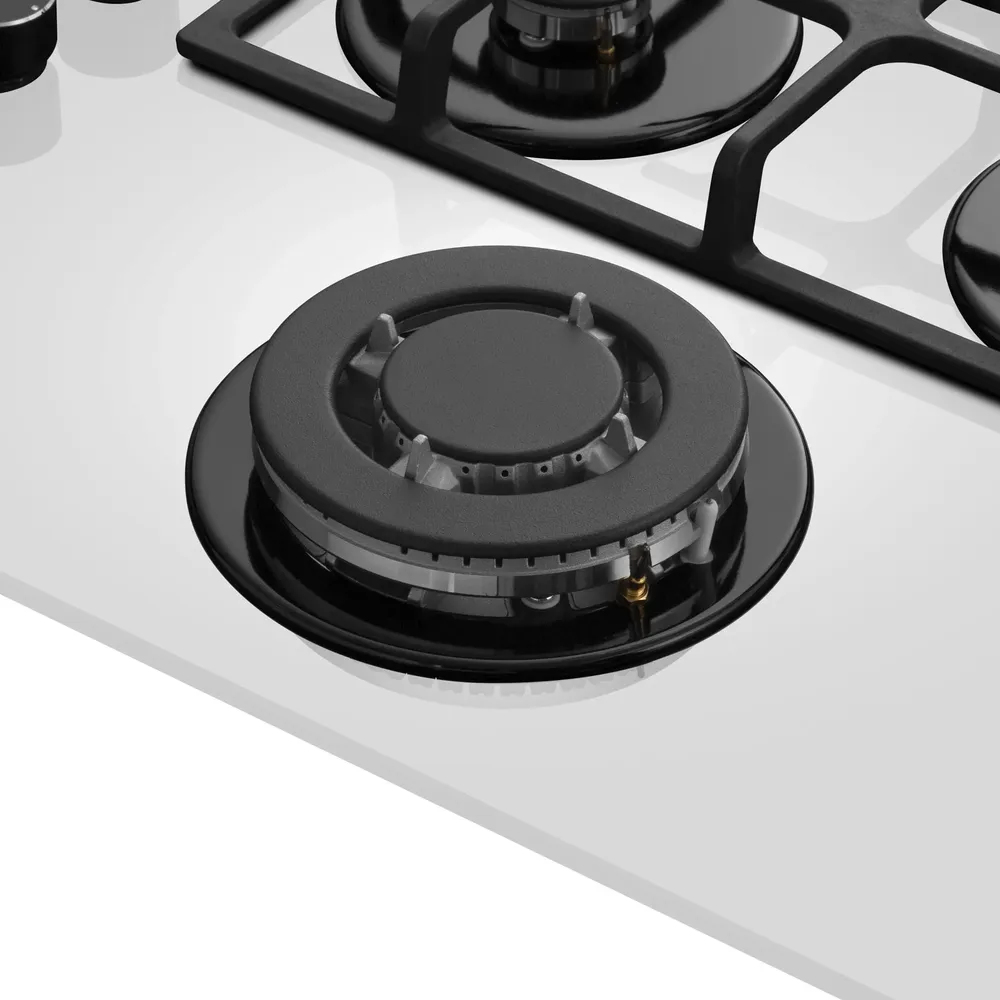 Детальное фото товара: MEFERI MGH604WH GLASS ULTRA газовая поверхность