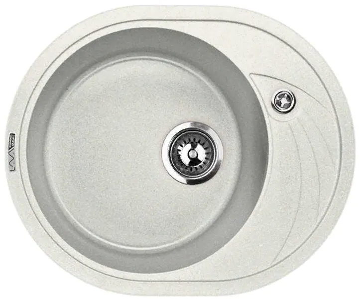 Фото товара: LAVA E.1 LATTE, мойка, гранит, белый