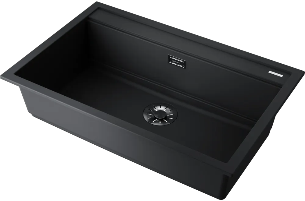 Детальное фото товара: Omoikiri Kitagawa 79-LB-GB, мойка, керамика, графит