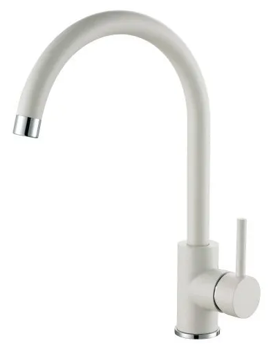 Фото товара: ALVEUS ROXA G11 ARCTIC, смеситель, гранит, белый