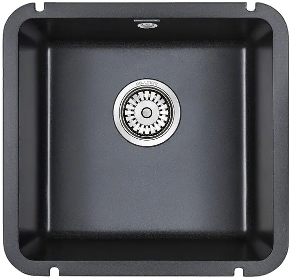 Детальное фото товара: Paulmark UNTER, мойка, гранит, черный