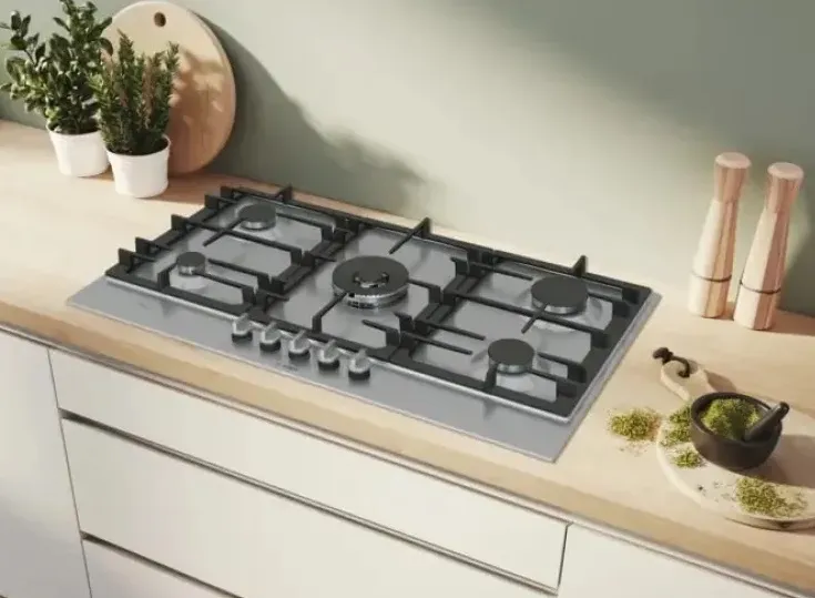 Детальное фото товара: Bosch PCR9A5I90M газовая поверхность