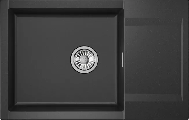 Фото товара: GRANULA ES-7807 мойка, гранит, черный