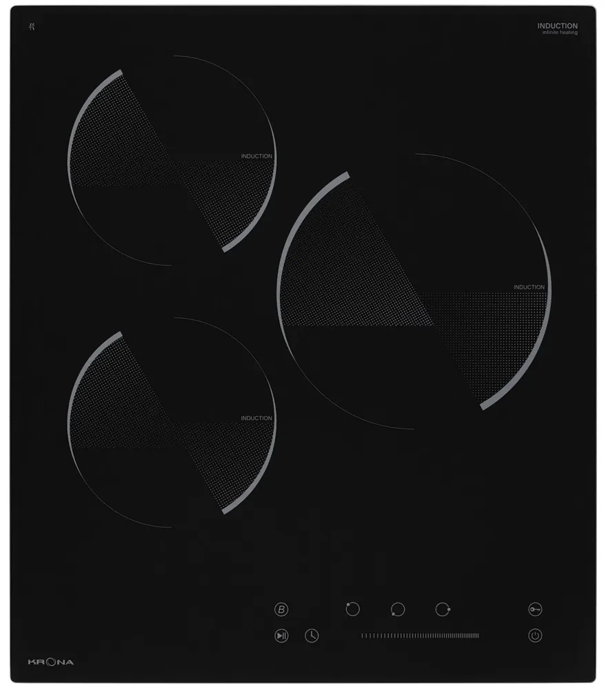 Фото товара: Krona OMBRA 45 BL индукционная поверхность