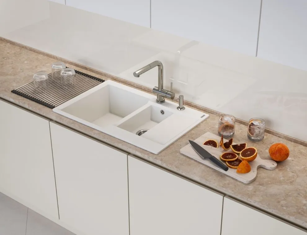 Детальное фото товара: Omoikiri Daisen 78-2 CA, мойка, гранит, карамель