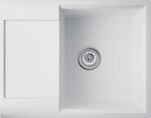 Фото товара: Omoikiri Daisen 65-WH, мойка, гранит, белый