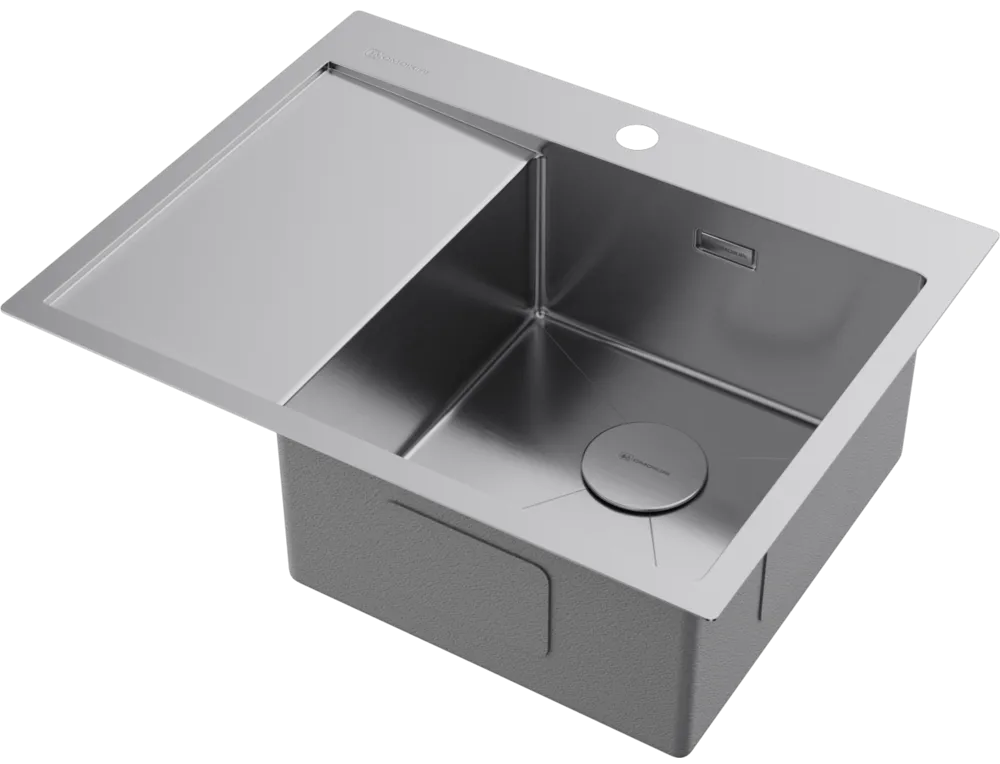 Детальное фото товара: Omoikiri Akisame 65-IN-R, мойка, нержавеющая сталь, чаша справа