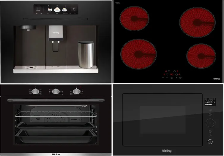 Фото товара: KORTING HK 60003 B + OKB 370 CMX + KMI 825 TGN + KCM 9830 BCG