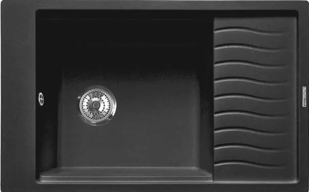Фото товара: LAVA L.9 BASALT, мойка, гранит, черный
