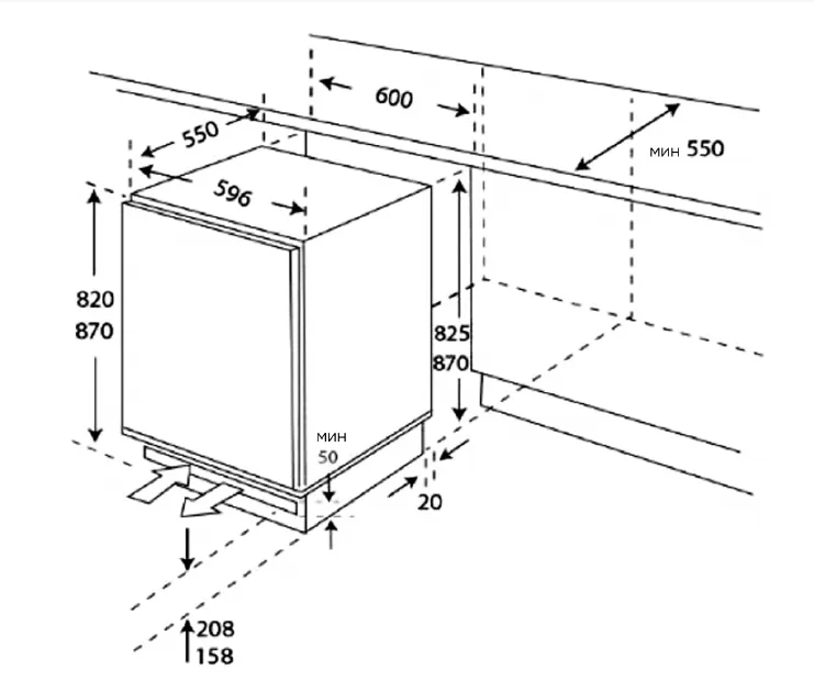 Схема встраивания