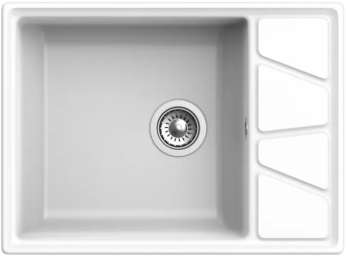 Детальное фото товара: GranFest VERTEX GF-V-680L, мойка, мрамор, иней