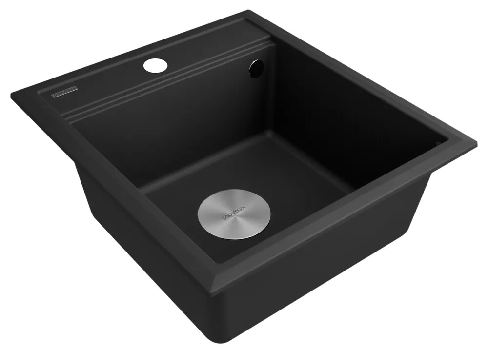 Детальное фото товара: Paulmark STEPIA 45, мойка, гранит, антрацит
