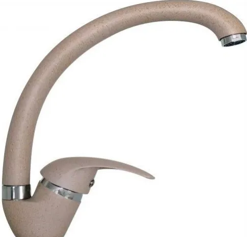 Детальное фото товара: ALVEUS GENESIS GM 230 G55 AQ, смеситель. гранит, бежевый