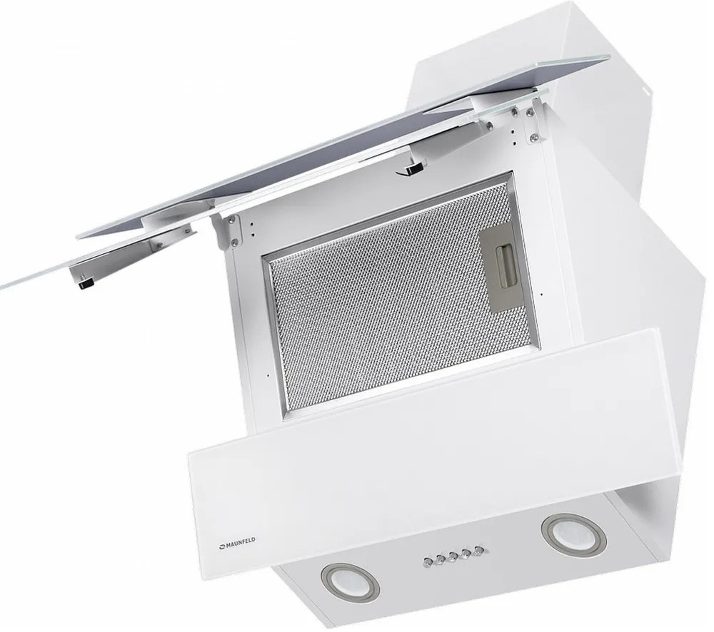 Детальное фото товара: Maunfeld CASCADA PUSH 60 Glass White