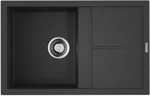 Фото товара: Omoikiri Sumi 79-BL, мойка, гранит, черный