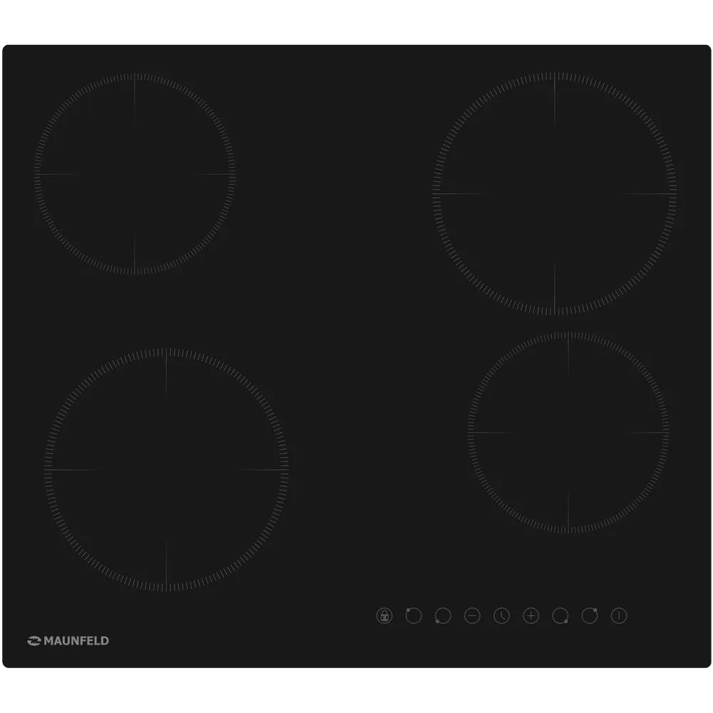 Фото товара: Maunfeld AVCE594BK стеклокерамическая поверхность