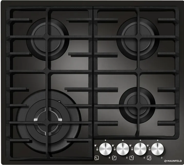 Фото товара: Maunfeld EGHG.64.63CB/G газовая поверхность