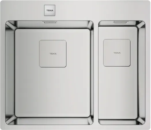 Детальное фото товара: Teka FORLINEA RS15 2B 580, мойка, нержавеющая сталь полированная