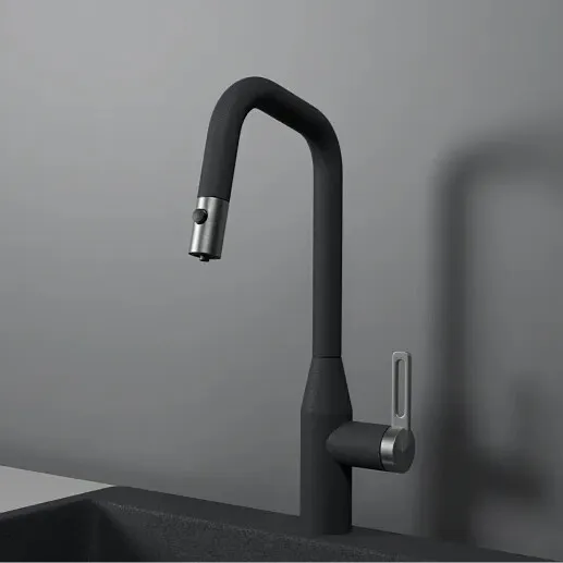 Фото товара: GRANULA 8171 смеситель, гранит, графит