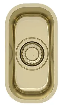 Фото товара: ALVEUS VARIANT MONARCH 110 GOLD, мойка, нержавеющая сталь, золото (в компл. с выпуском без сифона)