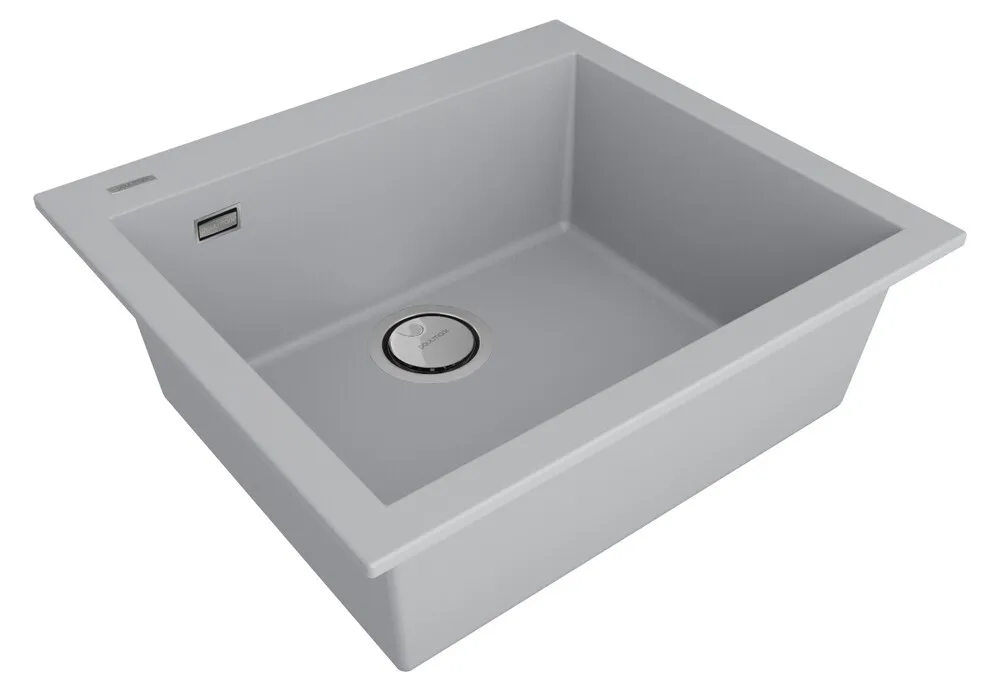 Детальное фото товара: Paulmark DECORATION 56, мойка, гранит, серый