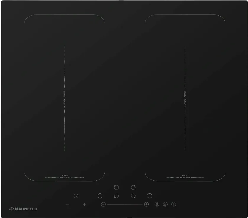 Фото товара: Maunfeld EVI.594-FL2-BK  индукционная поверхность