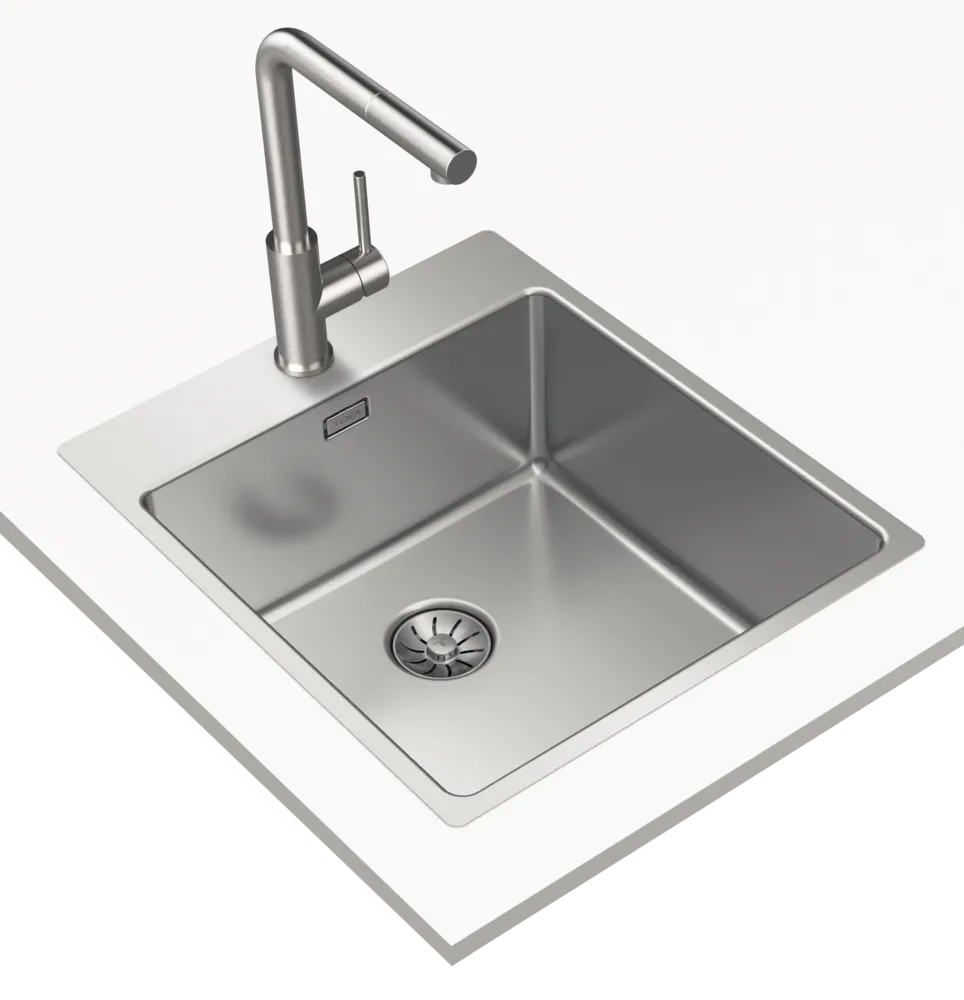 Детальное фото товара: Teka FORLINE RS15 40.40 POLISHED, мойка, нержавеющая сталь полированная