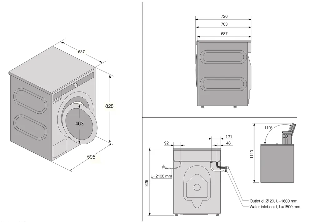 Детальное фото товара: ASKO W5114CXLW