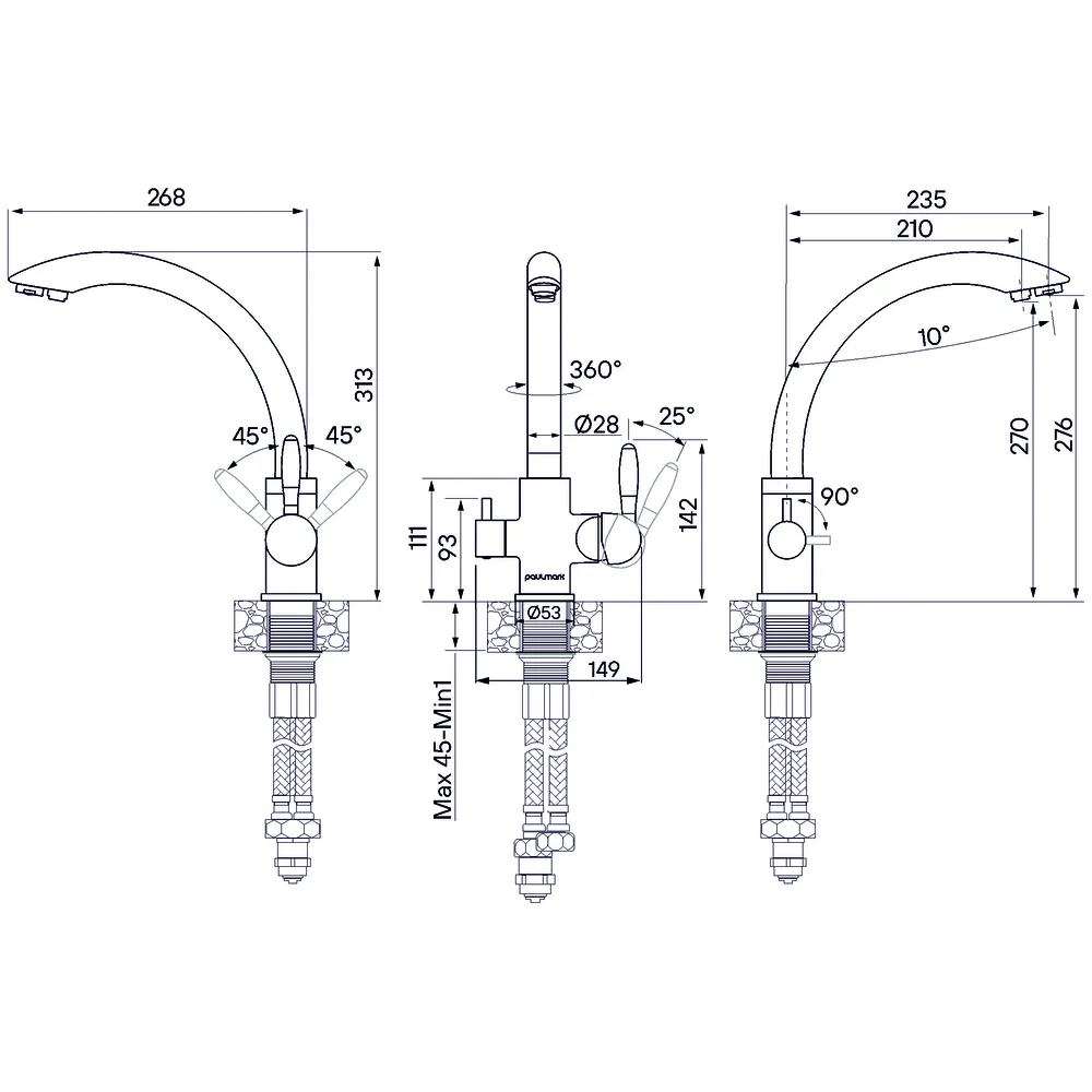 Схема встраивания
