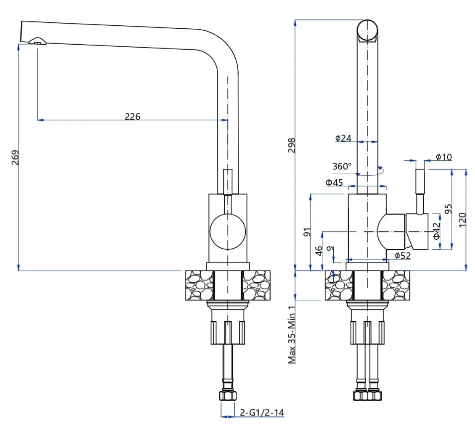 Схема встраивания