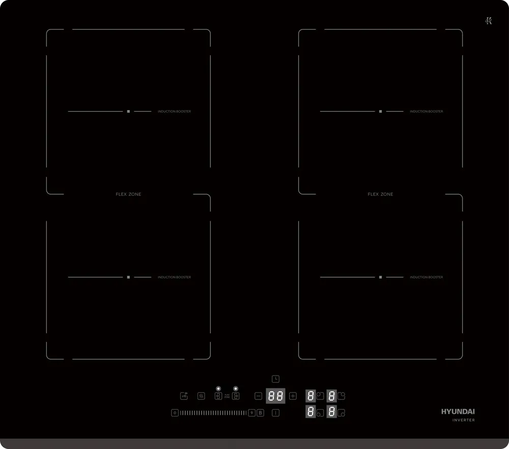 Фото товара: Hyundai HHI 6781 BG индукционная поверхность