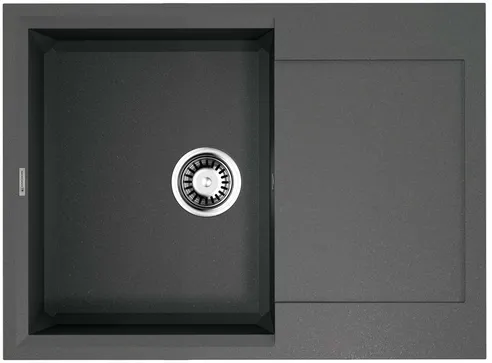 Фото товара: Omoikiri Sakaime 68-PL, мойка, гранит, платина