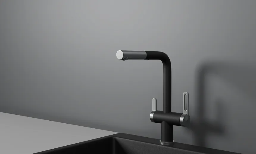 Фото товара: GRANULA 8170 смеситель, гранит, турмалин