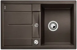 Фото товара: Blanco Metra 45S, мойка, гранит, кофе, с клапаном-автоматом