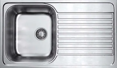Фото товара: Omoikiri Kashiogawa 86 IN, мойка, нерж. сталь, оборачиваемая