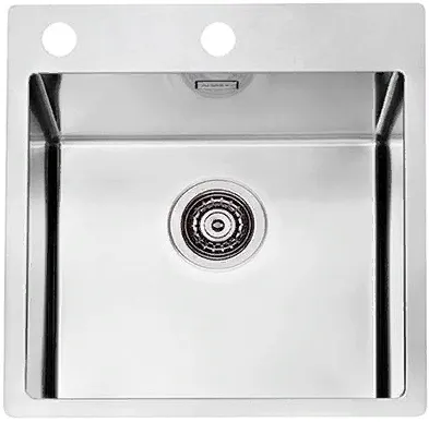 Фото товара: ALVEUS PURE 20 KMB-90, мойка, нержавеющая сталь (в комплекте с сифоном 1127252)